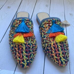 Rag & Co handcrafted Women's Mules size 9